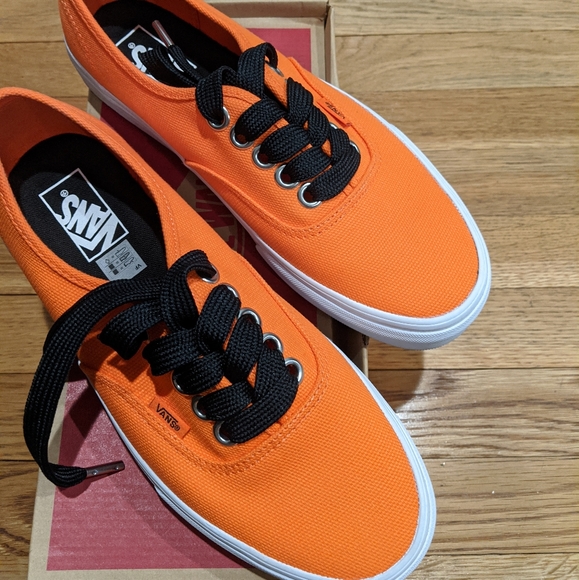 orange van shoes